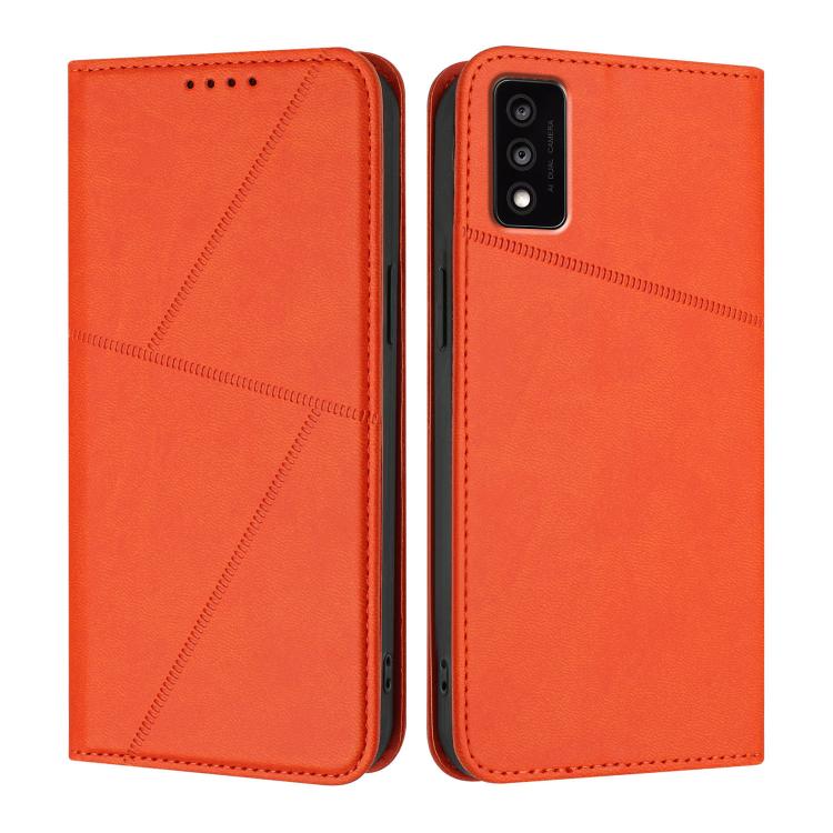 Strong Magnetic Frosted Flip Leather Phone Case, For TCL 40 R 5G, For TCL 30 XL, For TCL 305 / 306 / 30E / 30 SE, For TCL Stylus 5G, For TCL 30T, For TCL 30 5G / TCL 30+, For TCL 30 XE 5G