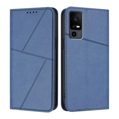 Strong Magnetic Frosted Flip Leather Phone Case, For TCL 40 R 5G, For TCL 30 XL, For TCL 305 / 306 / 30E / 30 SE, For TCL Stylus 5G, For TCL 30T, For TCL 30 5G / TCL 30+, For TCL 30 XE 5G