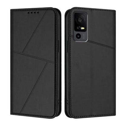 Strong Magnetic Frosted Flip Leather Phone Case, For TCL 40 R 5G, For TCL 30 XL, For TCL 305 / 306 / 30E / 30 SE, For TCL Stylus 5G, For TCL 30T, For TCL 30 5G / TCL 30+, For TCL 30 XE 5G