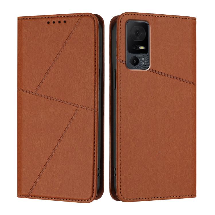 Strong Magnetic Frosted Flip Leather Phone Case, For TCL 50 Pro NxtPaper, For TCL 50 XL 5G / 50 XL NxtPaper 5G, For TCL 502 / TCL K11, For TCL 50 SE / TCL 40 NxtPaper 4G, For TCL 501, For TCL 505, For TCL 40 XE / 40 X / 40 NxtPaper 5G, For TCL 40 XL   ...