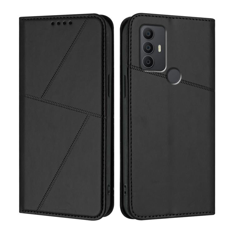 Strong Magnetic Frosted Flip Leather Phone Case, For TCL 40 R 5G, For TCL 30 XL, For TCL 305 / 306 / 30E / 30 SE, For TCL Stylus 5G, For TCL 30T, For TCL 30 5G / TCL 30+, For TCL 30 XE 5G