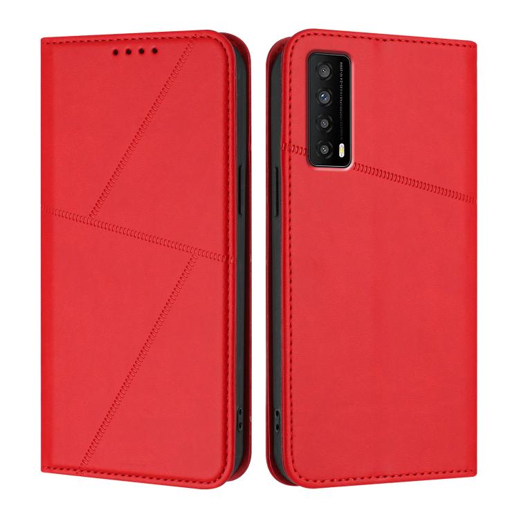 Strong Magnetic Frosted Flip Leather Phone Case, For TCL 40 R 5G, For TCL 30 XL, For TCL 305 / 306 / 30E / 30 SE, For TCL Stylus 5G, For TCL 30T, For TCL 30 5G / TCL 30+, For TCL 30 XE 5G
