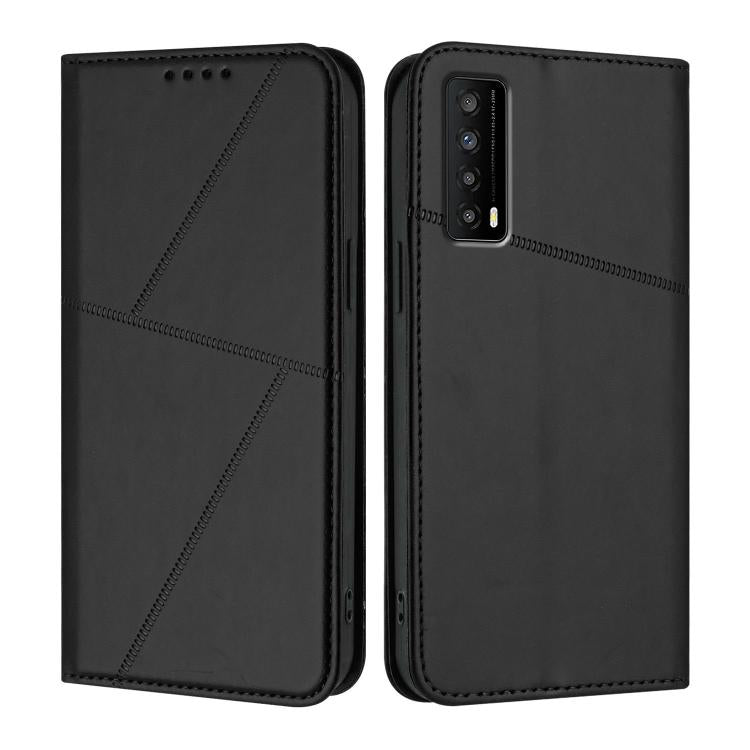 Strong Magnetic Frosted Flip Leather Phone Case, For TCL 40 R 5G, For TCL 30 XL, For TCL 305 / 306 / 30E / 30 SE, For TCL Stylus 5G, For TCL 30T, For TCL 30 5G / TCL 30+, For TCL 30 XE 5G
