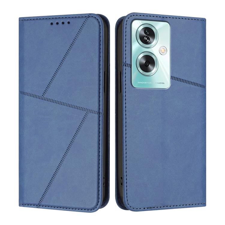 Strong Magnetic Frosted Flip Leather Phone Case, For OPPO A36 / A76 / A96 / K10, For OPPO Reno6 Pro+ 5G, For OPPO A54 5G / A74 5G / A93 5G, For OPPO A79 5G