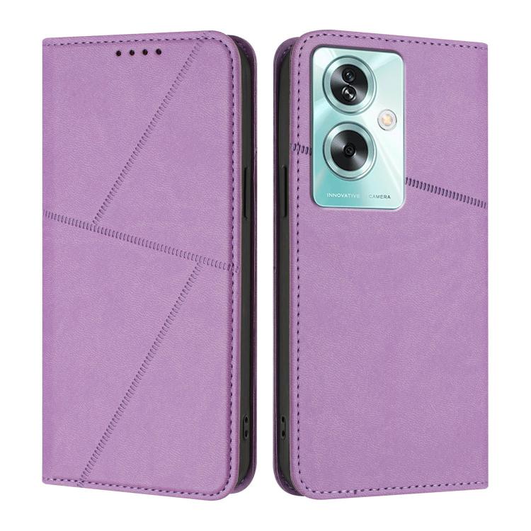 Strong Magnetic Frosted Flip Leather Phone Case, For OPPO A36 / A76 / A96 / K10, For OPPO Reno6 Pro+ 5G, For OPPO A54 5G / A74 5G / A93 5G, For OPPO A79 5G