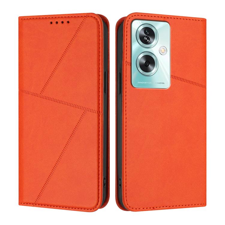 Strong Magnetic Frosted Flip Leather Phone Case, For OPPO A36 / A76 / A96 / K10, For OPPO Reno6 Pro+ 5G, For OPPO A54 5G / A74 5G / A93 5G, For OPPO A79 5G