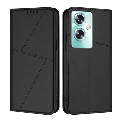 Strong Magnetic Frosted Flip Leather Phone Case, For OPPO A36 / A76 / A96 / K10, For OPPO Reno6 Pro+ 5G, For OPPO A54 5G / A74 5G / A93 5G, For OPPO A79 5G