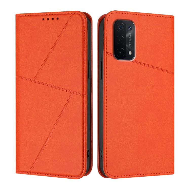 Strong Magnetic Frosted Flip Leather Phone Case, For OPPO A36 / A76 / A96 / K10, For OPPO Reno6 Pro+ 5G, For OPPO A54 5G / A74 5G / A93 5G, For OPPO A79 5G