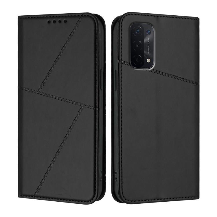 Strong Magnetic Frosted Flip Leather Phone Case, For OPPO A36 / A76 / A96 / K10, For OPPO Reno6 Pro+ 5G, For OPPO A54 5G / A74 5G / A93 5G, For OPPO A79 5G