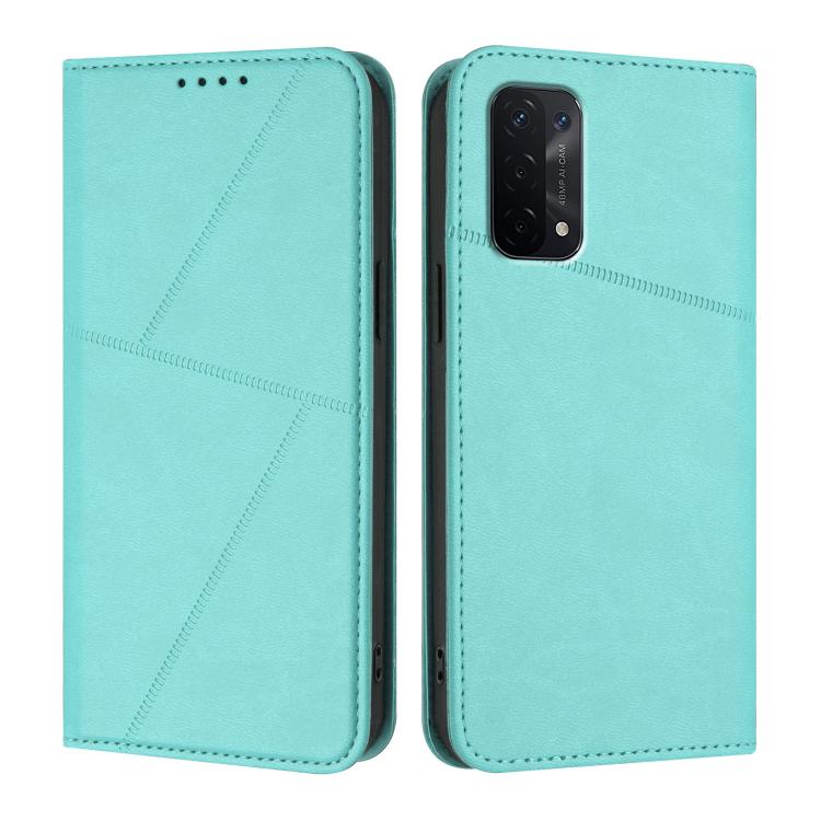 Strong Magnetic Frosted Flip Leather Phone Case, For OPPO A36 / A76 / A96 / K10, For OPPO Reno6 Pro+ 5G, For OPPO A54 5G / A74 5G / A93 5G, For OPPO A79 5G