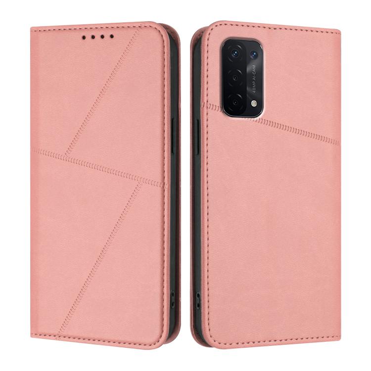 Strong Magnetic Frosted Flip Leather Phone Case, For OPPO A36 / A76 / A96 / K10, For OPPO Reno6 Pro+ 5G, For OPPO A54 5G / A74 5G / A93 5G, For OPPO A79 5G
