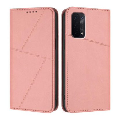 Strong Magnetic Frosted Flip Leather Phone Case, For OPPO A36 / A76 / A96 / K10, For OPPO Reno6 Pro+ 5G, For OPPO A54 5G / A74 5G / A93 5G, For OPPO A79 5G