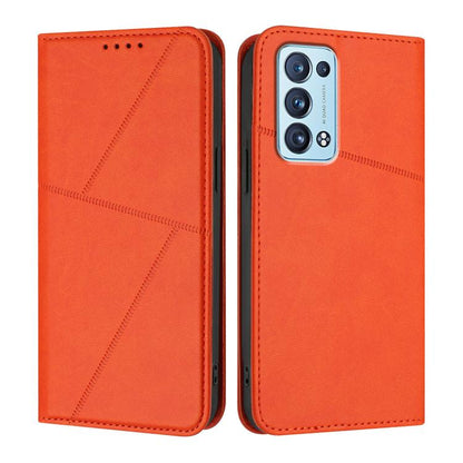 Strong Magnetic Frosted Flip Leather Phone Case, For OPPO A36 / A76 / A96 / K10, For OPPO Reno6 Pro+ 5G, For OPPO A54 5G / A74 5G / A93 5G, For OPPO A79 5G
