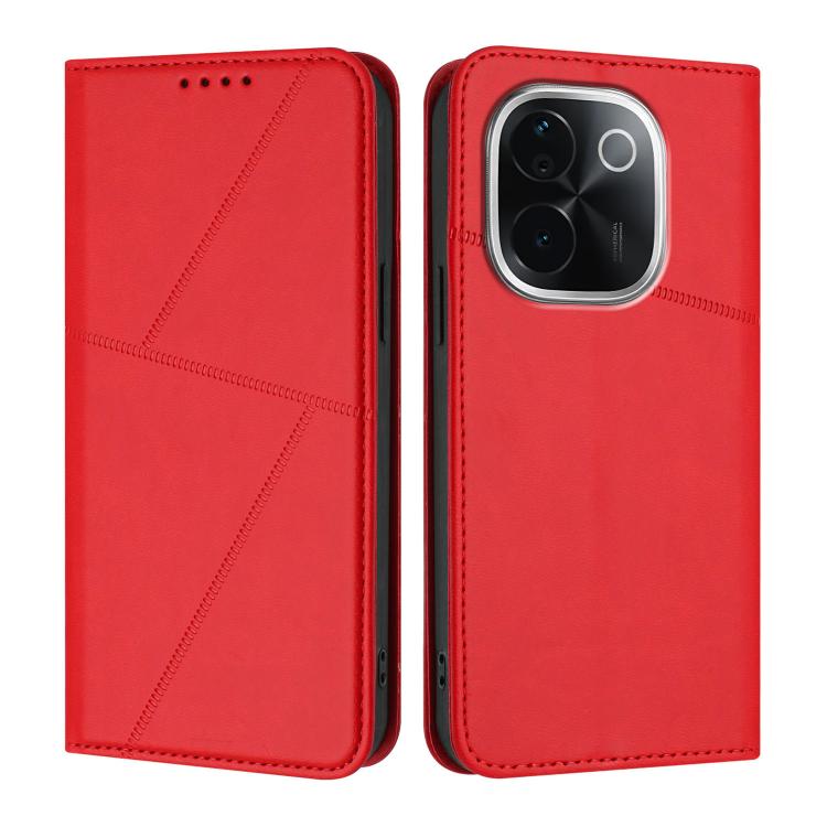 Strong Magnetic Frosted Flip Leather Phone Case, For vivo X200 Pro, For vivo Y100 4G / 5G / Y100 IDN / V30 Lite 4G, For vivo iQOO Z9s / V40e India, For vivo iQOO Z9s Pro / T3 Pro India, For vivo S19 Pro, For vivo Y28 4G, For vivo Y38 / vivo T3x Global ...