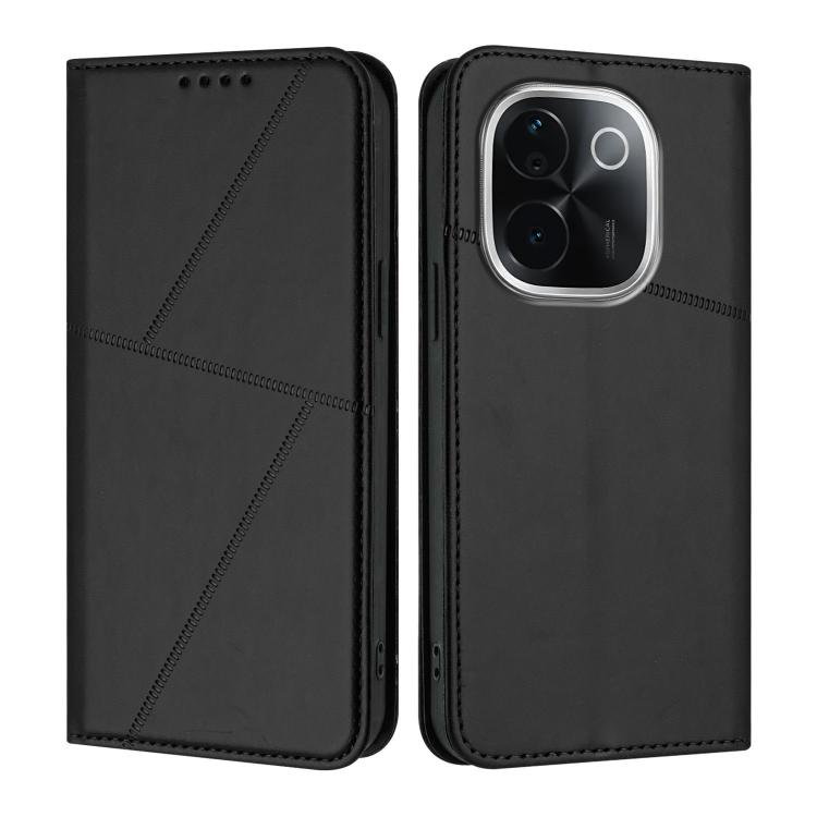 Strong Magnetic Frosted Flip Leather Phone Case, For vivo X200 Pro, For vivo Y100 4G / 5G / Y100 IDN / V30 Lite 4G, For vivo iQOO Z9s / V40e India, For vivo iQOO Z9s Pro / T3 Pro India, For vivo S19 Pro, For vivo Y28 4G, For vivo Y38 / vivo T3x Global ...