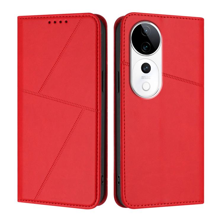Strong Magnetic Frosted Flip Leather Phone Case, For vivo X200 Pro, For vivo Y100 4G / 5G / Y100 IDN / V30 Lite 4G, For vivo iQOO Z9s / V40e India, For vivo iQOO Z9s Pro / T3 Pro India, For vivo S19 Pro, For vivo Y28 4G, For vivo Y38 / vivo T3x Global ...