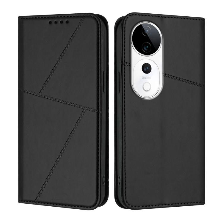 Strong Magnetic Frosted Flip Leather Phone Case, For vivo X200 Pro, For vivo Y100 4G / 5G / Y100 IDN / V30 Lite 4G, For vivo iQOO Z9s / V40e India, For vivo iQOO Z9s Pro / T3 Pro India, For vivo S19 Pro, For vivo Y28 4G, For vivo Y38 / vivo T3x Global ...