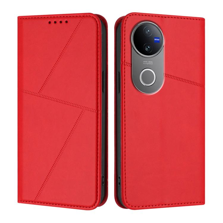Strong Magnetic Frosted Flip Leather Phone Case, For vivo Y400 Pro 5G, For vivo X200s, For vivo iQOO Z10 / T4 / Y300 Pro, For vivo X200 Ultra, For vivo V50 Lite 4G / 5G, For vivo Y39 5G / vivo Y300i, For vivo Y04 4G / Y29s 5G Global, For vivo Y29 4G   ...