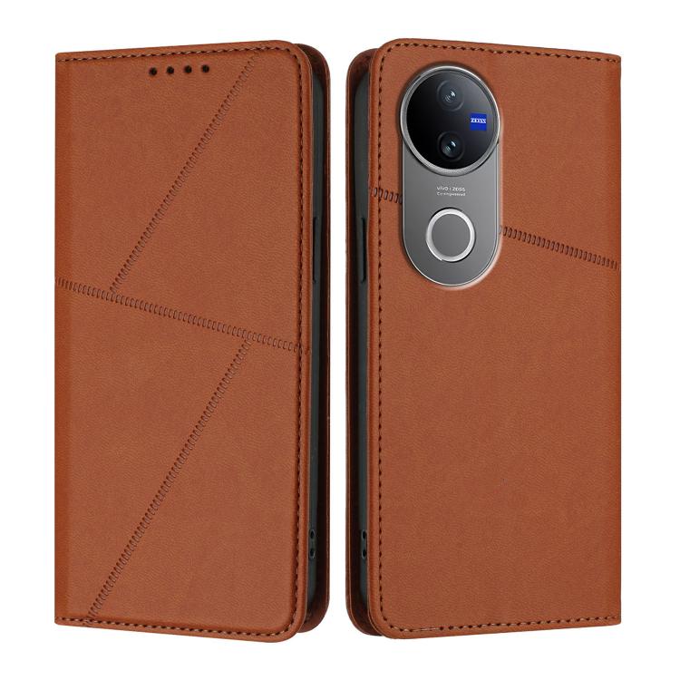 Strong Magnetic Frosted Flip Leather Phone Case, For vivo Y400 Pro 5G, For vivo X200s, For vivo iQOO Z10 / T4 / Y300 Pro, For vivo X200 Ultra, For vivo V50 Lite 4G / 5G, For vivo Y39 5G / vivo Y300i, For vivo Y04 4G / Y29s 5G Global, For vivo Y29 4G   ...