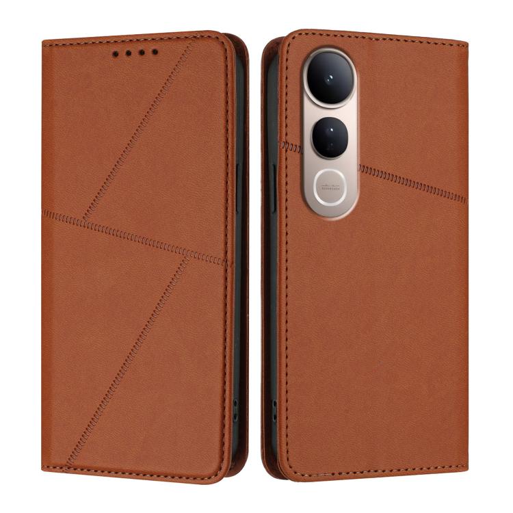 Strong Magnetic Frosted Flip Leather Phone Case, For vivo Y400 Pro 5G, For vivo X200s, For vivo iQOO Z10 / T4 / Y300 Pro, For vivo X200 Ultra, For vivo V50 Lite 4G / 5G, For vivo Y39 5G / vivo Y300i, For vivo Y04 4G / Y29s 5G Global, For vivo Y29 4G   ...