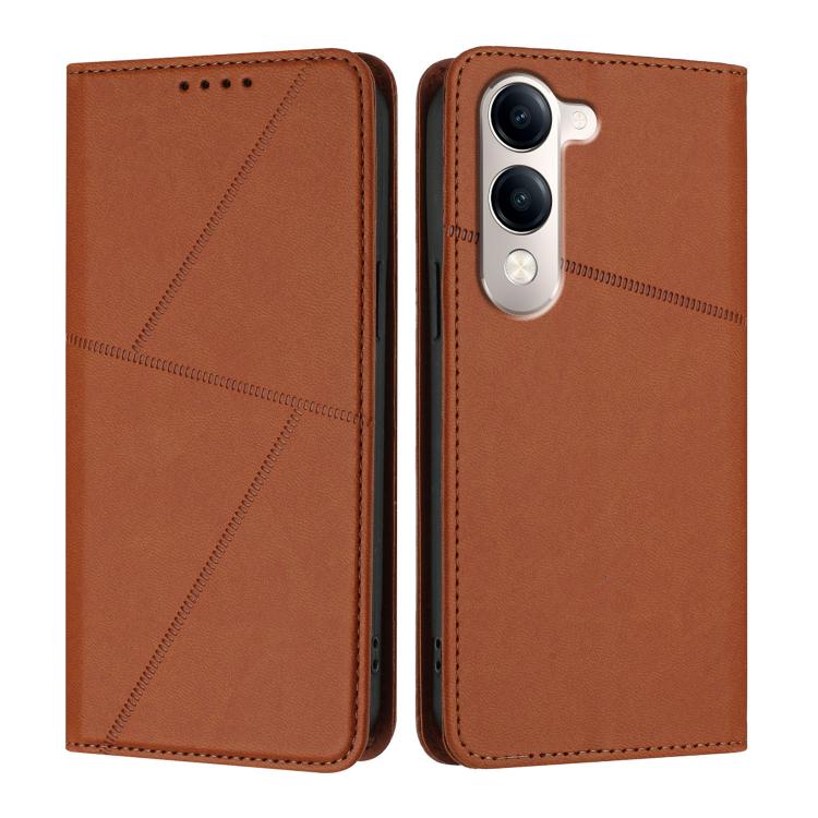 Strong Magnetic Frosted Flip Leather Phone Case, For vivo Y400 Pro 5G, For vivo X200s, For vivo iQOO Z10 / T4 / Y300 Pro, For vivo X200 Ultra, For vivo V50 Lite 4G / 5G, For vivo Y39 5G / vivo Y300i, For vivo Y04 4G / Y29s 5G Global, For vivo Y29 4G   ...