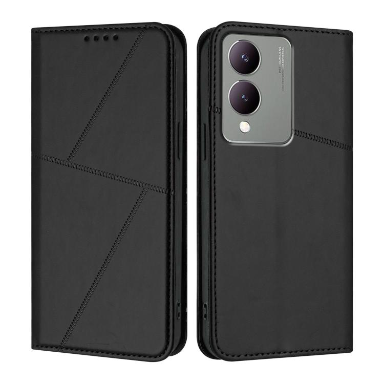 Strong Magnetic Frosted Flip Leather Phone Case, For vivo X200 Pro, For vivo Y100 4G / 5G / Y100 IDN / V30 Lite 4G, For vivo iQOO Z9s / V40e India, For vivo iQOO Z9s Pro / T3 Pro India, For vivo S19 Pro, For vivo Y28 4G, For vivo Y38 / vivo T3x Global ...