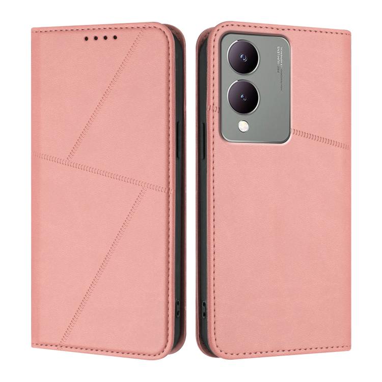 Strong Magnetic Frosted Flip Leather Phone Case, For vivo X200 Pro, For vivo Y100 4G / 5G / Y100 IDN / V30 Lite 4G, For vivo iQOO Z9s / V40e India, For vivo iQOO Z9s Pro / T3 Pro India, For vivo S19 Pro, For vivo Y28 4G, For vivo Y38 / vivo T3x Global ...