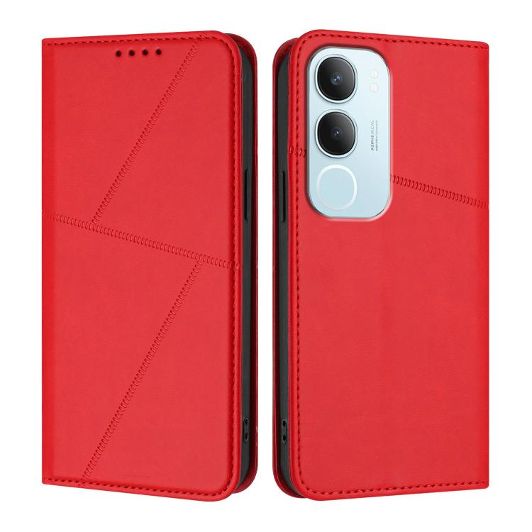 Strong Magnetic Frosted Flip Leather Phone Case, For vivo Y400 Pro 5G, For vivo X200s, For vivo iQOO Z10 / T4 / Y300 Pro, For vivo X200 Ultra, For vivo V50 Lite 4G / 5G, For vivo Y39 5G / vivo Y300i, For vivo Y04 4G / Y29s 5G Global, For vivo Y29 4G   ...
