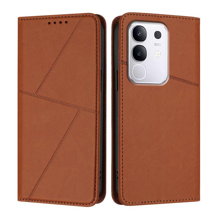 Strong Magnetic Frosted Flip Leather Phone Case, For vivo Y400 Pro 5G, For vivo X200s, For vivo iQOO Z10 / T4 / Y300 Pro, For vivo X200 Ultra, For vivo V50 Lite 4G / 5G, For vivo Y39 5G / vivo Y300i, For vivo Y04 4G / Y29s 5G Global, For vivo Y29 4G   ...