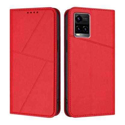 Strong Magnetic Frosted Flip Leather Phone Case, For vivo Y55 5G / Y55s 2023 / Y75 5G, For vivo Y33t
