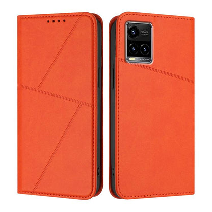 Strong Magnetic Frosted Flip Leather Phone Case, For vivo Y55 5G / Y55s 2023 / Y75 5G, For vivo Y33t