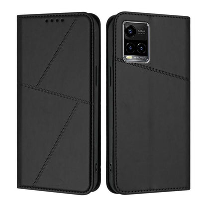 Strong Magnetic Frosted Flip Leather Phone Case, For vivo Y55 5G / Y55s 2023 / Y75 5G, For vivo Y33t