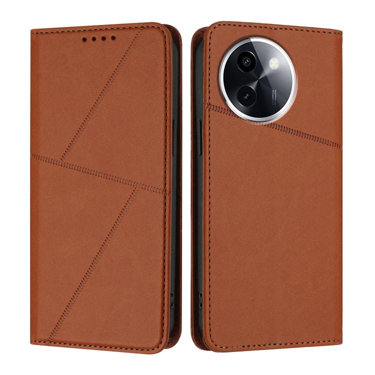 Strong Magnetic Frosted Flip Leather Phone Case, For vivo X200 Pro, For vivo Y100 4G / 5G / Y100 IDN / V30 Lite 4G, For vivo iQOO Z9s / V40e India, For vivo iQOO Z9s Pro / T3 Pro India, For vivo S19 Pro, For vivo Y28 4G, For vivo Y38 / vivo T3x Global ...