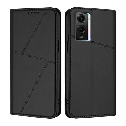 Strong Magnetic Frosted Flip Leather Phone Case, For vivo Y55 5G / Y55s 2023 / Y75 5G, For vivo Y33t