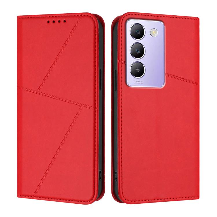 Strong Magnetic Frosted Flip Leather Phone Case, For vivo X200 Pro, For vivo Y100 4G / 5G / Y100 IDN / V30 Lite 4G, For vivo iQOO Z9s / V40e India, For vivo iQOO Z9s Pro / T3 Pro India, For vivo S19 Pro, For vivo Y28 4G, For vivo Y38 / vivo T3x Global ...