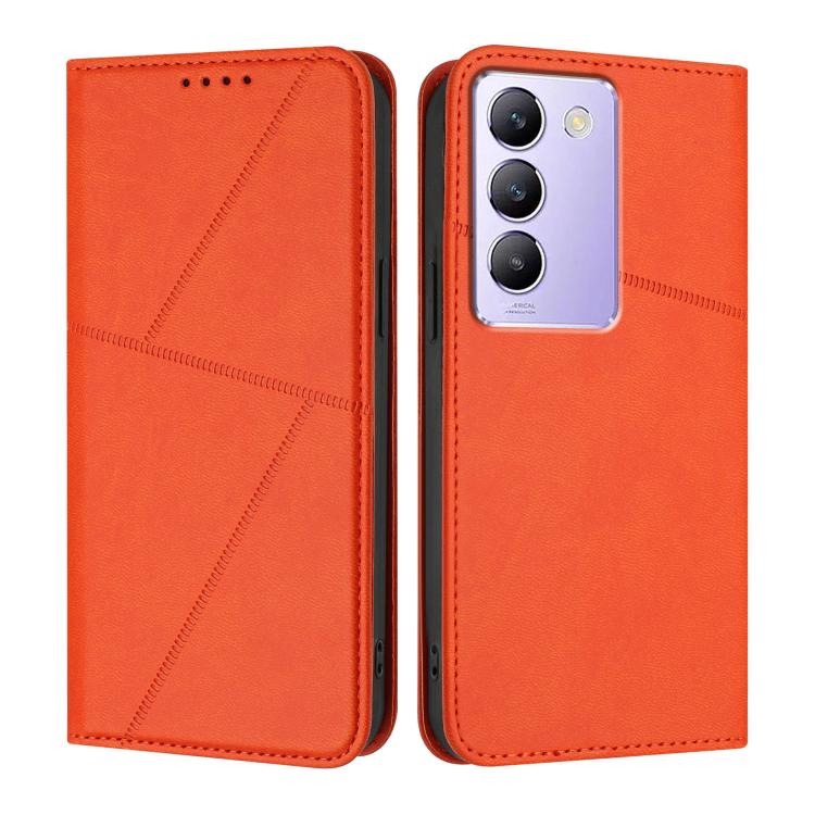Strong Magnetic Frosted Flip Leather Phone Case, For vivo X200 Pro, For vivo Y100 4G / 5G / Y100 IDN / V30 Lite 4G, For vivo iQOO Z9s / V40e India, For vivo iQOO Z9s Pro / T3 Pro India, For vivo S19 Pro, For vivo Y28 4G, For vivo Y38 / vivo T3x Global ...