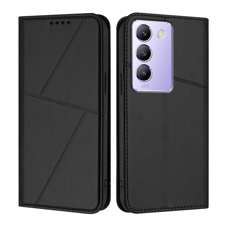Strong Magnetic Frosted Flip Leather Phone Case, For vivo X200 Pro, For vivo Y100 4G / 5G / Y100 IDN / V30 Lite 4G, For vivo iQOO Z9s / V40e India, For vivo iQOO Z9s Pro / T3 Pro India, For vivo S19 Pro, For vivo Y28 4G, For vivo Y38 / vivo T3x Global ...