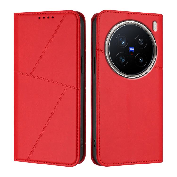Strong Magnetic Frosted Flip Leather Phone Case, For vivo X200 Pro, For vivo Y100 4G / 5G / Y100 IDN / V30 Lite 4G, For vivo iQOO Z9s / V40e India, For vivo iQOO Z9s Pro / T3 Pro India, For vivo S19 Pro, For vivo Y28 4G, For vivo Y38 / vivo T3x Global ...