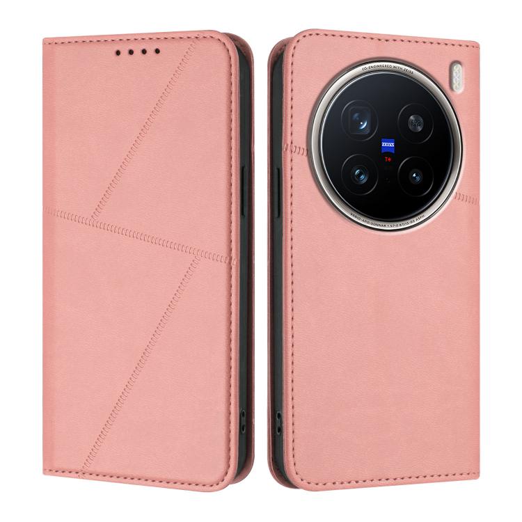 Strong Magnetic Frosted Flip Leather Phone Case, For vivo X200 Pro, For vivo Y100 4G / 5G / Y100 IDN / V30 Lite 4G, For vivo iQOO Z9s / V40e India, For vivo iQOO Z9s Pro / T3 Pro India, For vivo S19 Pro, For vivo Y28 4G, For vivo Y38 / vivo T3x Global ...
