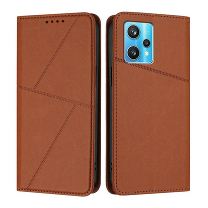 Strong Magnetic Frosted Flip Leather Phone Case, For Realme C33, For Realme C55, For Realme 10 Pro, For Realme 10 Pro+, For Realme 10 4G, For Realme C30, For Realme 9 Pro+