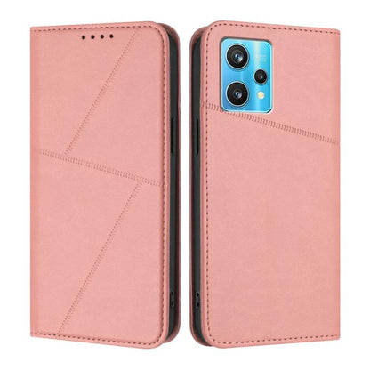 Strong Magnetic Frosted Flip Leather Phone Case, For Realme C33, For Realme C55, For Realme 10 Pro, For Realme 10 Pro+, For Realme 10 4G, For Realme C30, For Realme 9 Pro+