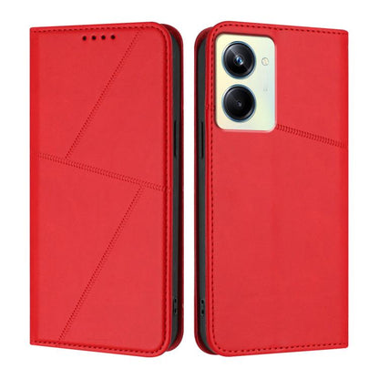 Strong Magnetic Frosted Flip Leather Phone Case, For Realme C33, For Realme C55, For Realme 10 Pro, For Realme 10 Pro+, For Realme 10 4G, For Realme C30, For Realme 9 Pro+