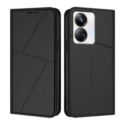 Strong Magnetic Frosted Flip Leather Phone Case, For Realme C33, For Realme C55, For Realme 10 Pro, For Realme 10 Pro+, For Realme 10 4G, For Realme C30, For Realme 9 Pro+