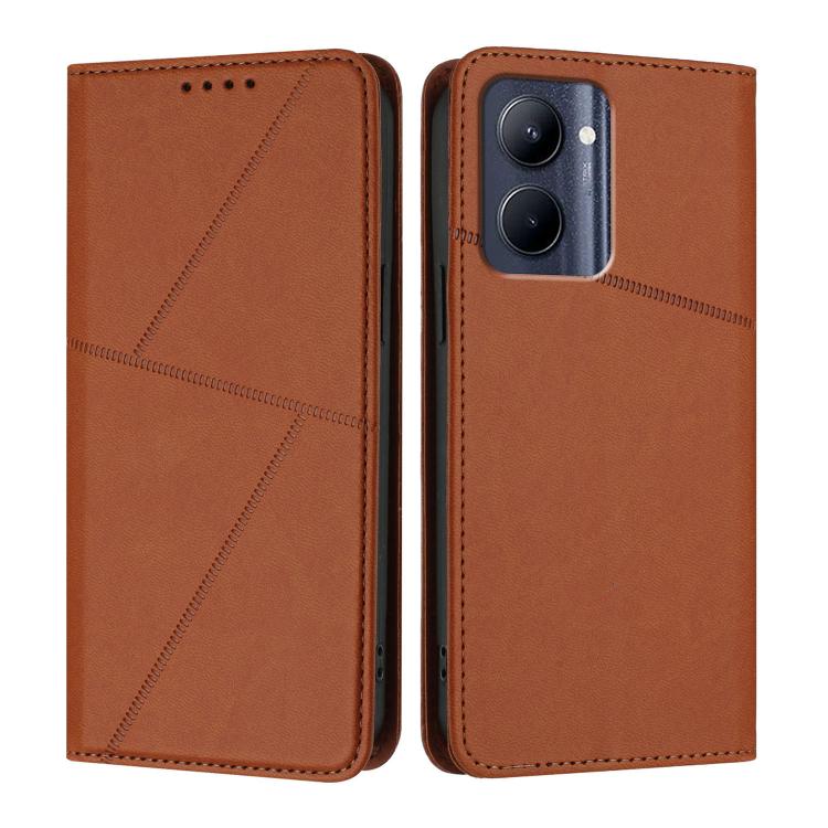 Strong Magnetic Frosted Flip Leather Phone Case, For Realme C33, For Realme C55, For Realme 10 Pro, For Realme 10 Pro+, For Realme 10 4G, For Realme C30, For Realme 9 Pro+