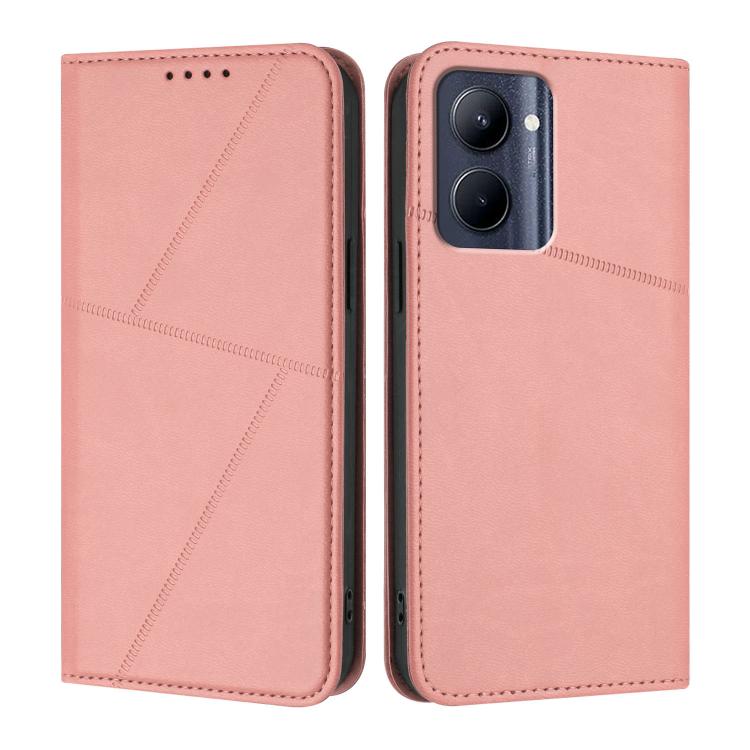 Strong Magnetic Frosted Flip Leather Phone Case, For Realme C33, For Realme C55, For Realme 10 Pro, For Realme 10 Pro+, For Realme 10 4G, For Realme C30, For Realme 9 Pro+