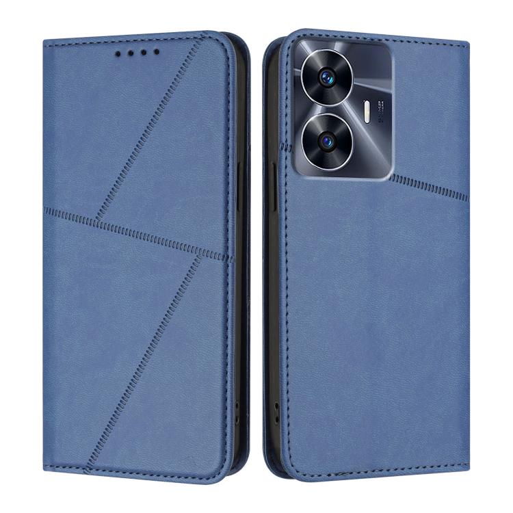 Strong Magnetic Frosted Flip Leather Phone Case, For Realme C33, For Realme C55, For Realme 10 Pro, For Realme 10 Pro+, For Realme 10 4G, For Realme C30, For Realme 9 Pro+