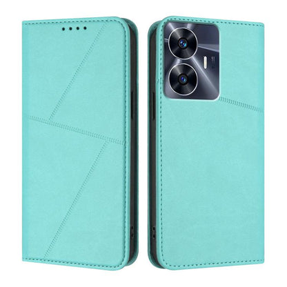 Strong Magnetic Frosted Flip Leather Phone Case, For Realme C33, For Realme C55, For Realme 10 Pro, For Realme 10 Pro+, For Realme 10 4G, For Realme C30, For Realme 9 Pro+