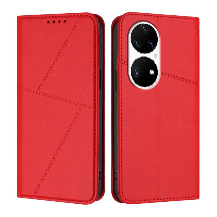 Strong Magnetic Frosted Flip Leather Phone Case, For Huawei Maimang A20, For Huawei Mate 60, For Huawei P60 / P60 Pro, For Huawei Enjoy 50 Pro, For Huawei Enjoy 50, For Huawei P50 Pro, For Huawei P50