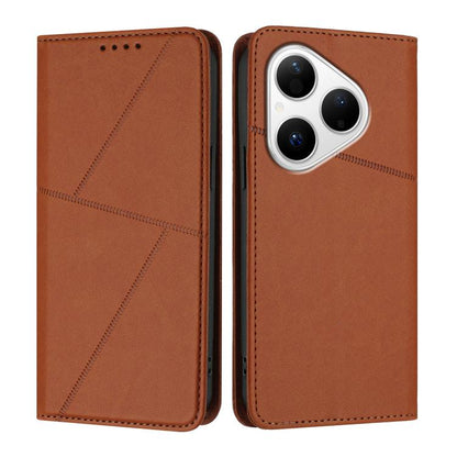 Strong Magnetic Frosted Flip Leather Phone Case, For Huawei Enjoy 80 Plus, For Huawei Pura 80 5G, For Huawei Mate 70 Pro / Mate 70 Pro+, For Huawei Mate 70, For Huawei Pura 70 Pro / Pura 70 Pro+, For Huawei nova 12i, For Huawei nova 12s                ...