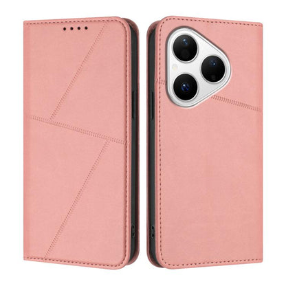 Strong Magnetic Frosted Flip Leather Phone Case, For Huawei Enjoy 80 Plus, For Huawei Pura 80 5G, For Huawei Mate 70 Pro / Mate 70 Pro+, For Huawei Mate 70, For Huawei Pura 70 Pro / Pura 70 Pro+, For Huawei nova 12i, For Huawei nova 12s                ...